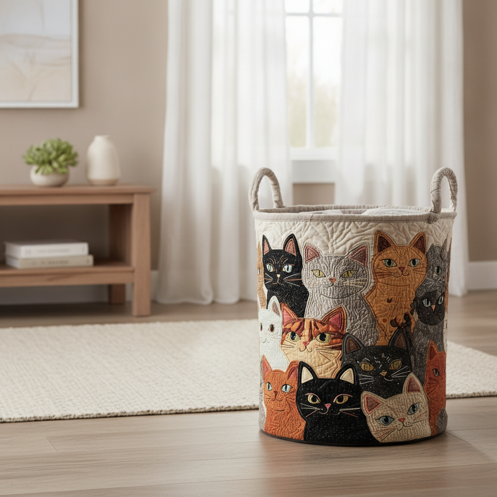 Purrende Cozy Wasmand