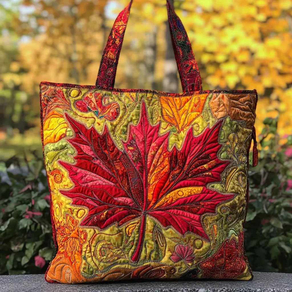 Vintage Handtas "Ahornblad" — Herfst