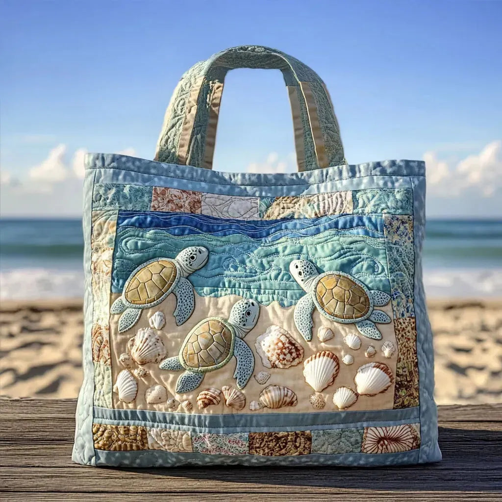 Handgemaakte Tas | Zeeschildpadden