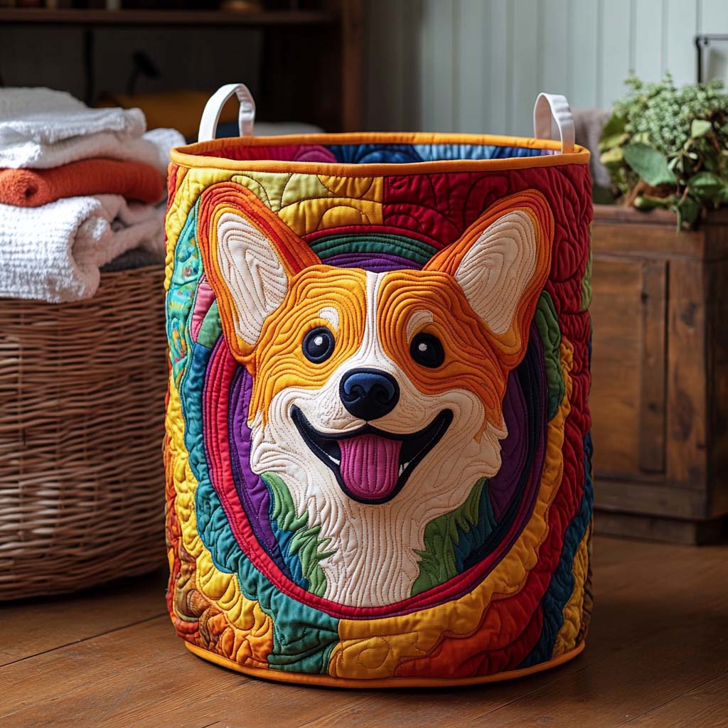 Corgi Kleuren Wasmand
