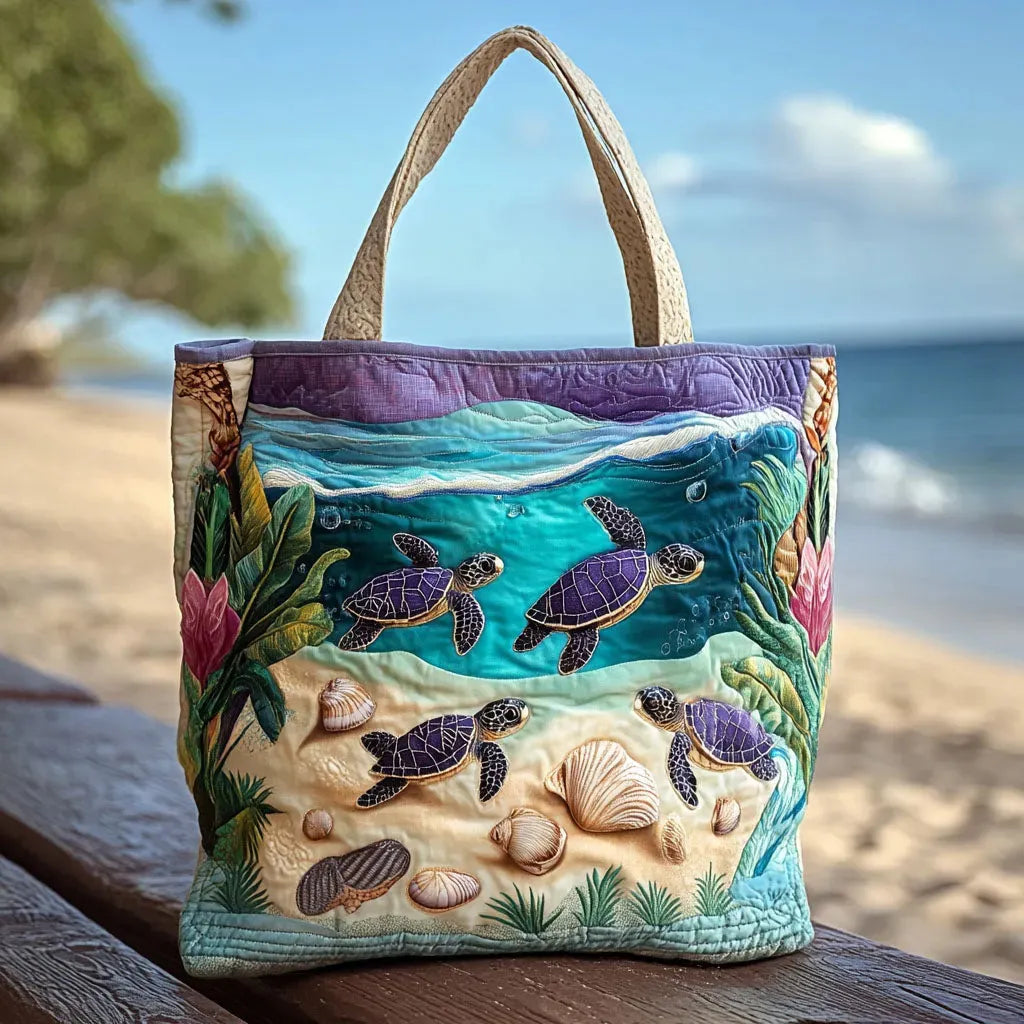 Vintage Tas "Zee Schildpadden" — Oceaan