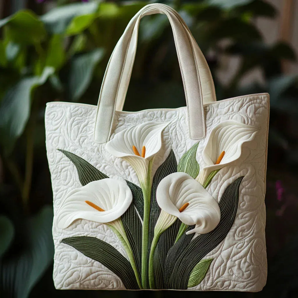 Handgemaakte Tas | Witte Lelies