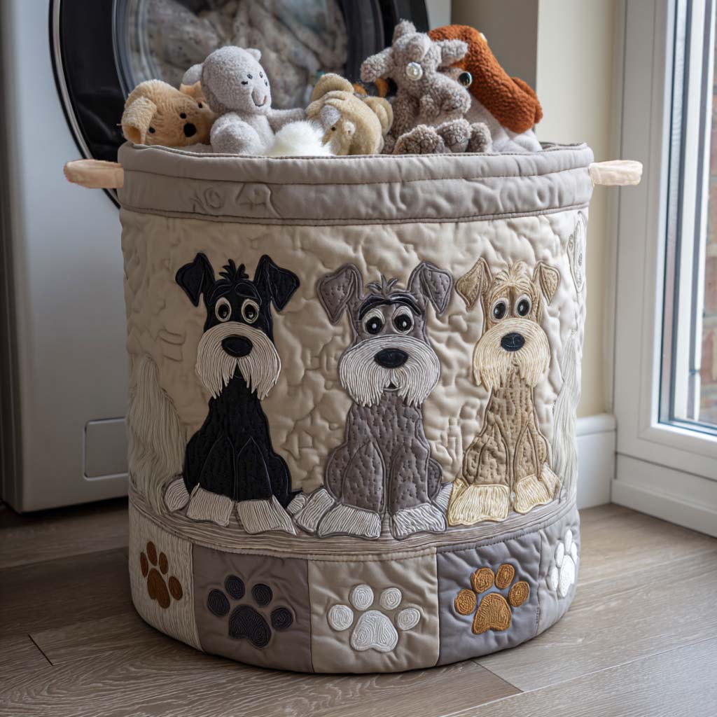 Cartoon Schnauzer Wasmand