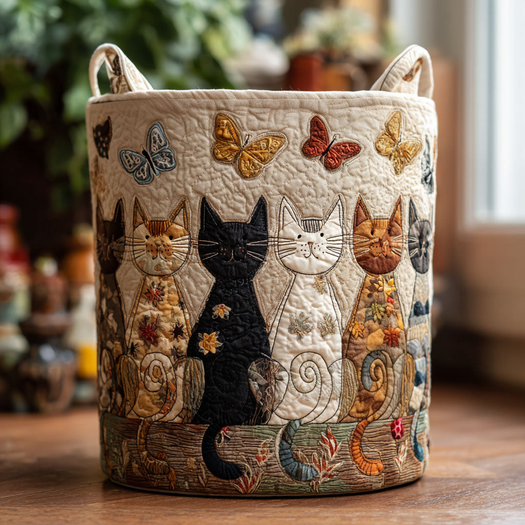 Thuis van Whiskers Wasmand